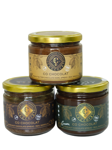 Gianduja Indulgence Pack - Set of all 3 flavors (Save 15%)